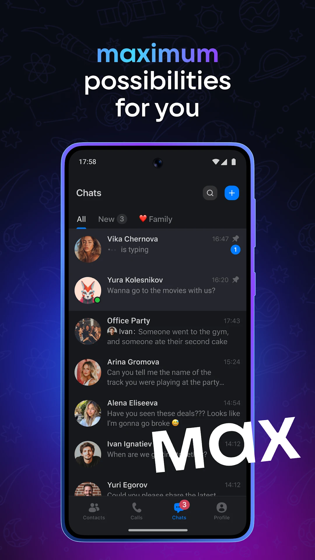 MAX — 1