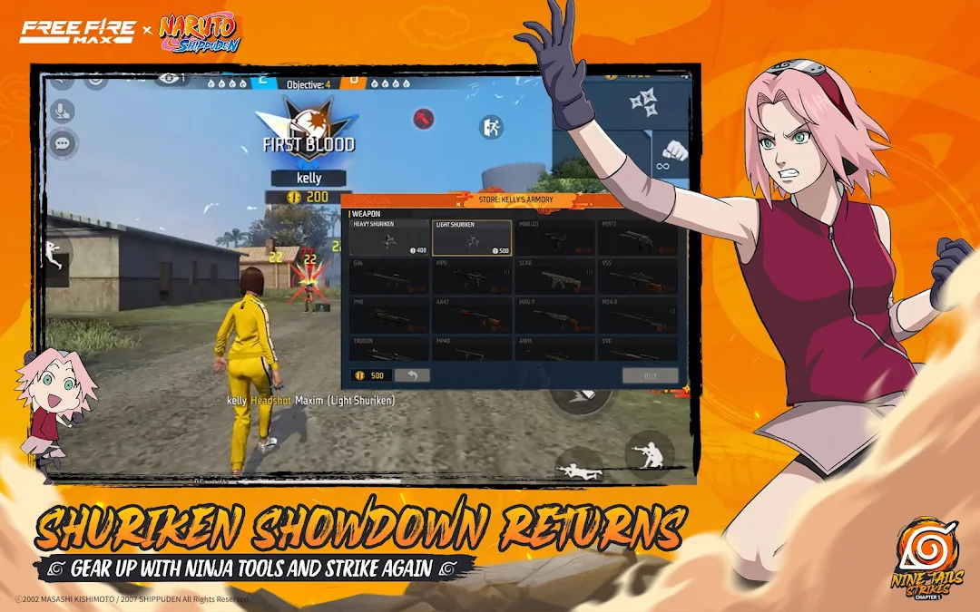 Free Fire MAX x NARUTO — 5