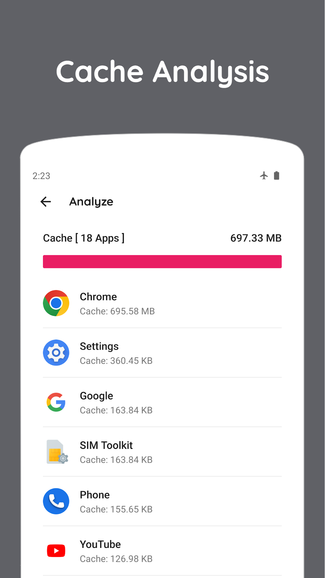 Zero Cleaner: clear cache — 2