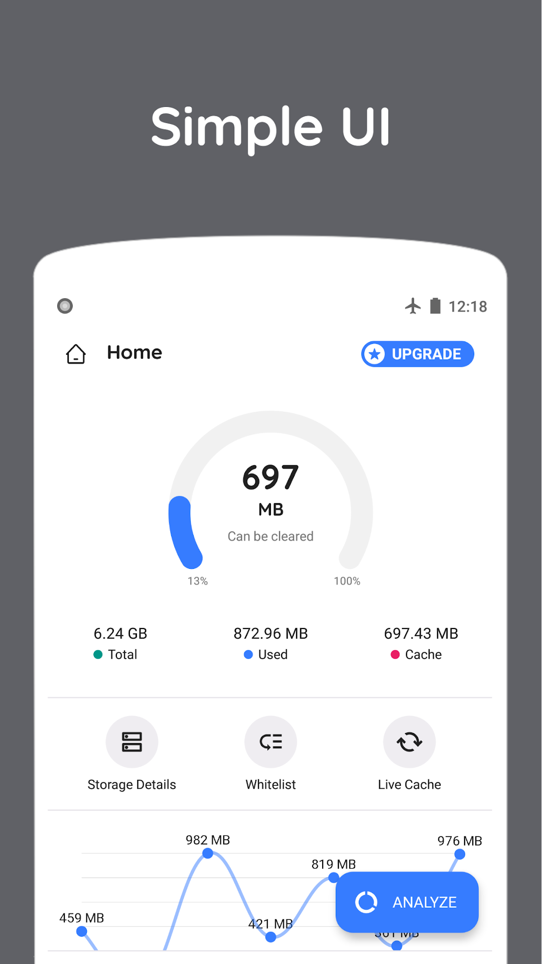 Zero Cleaner: clear cache — 1